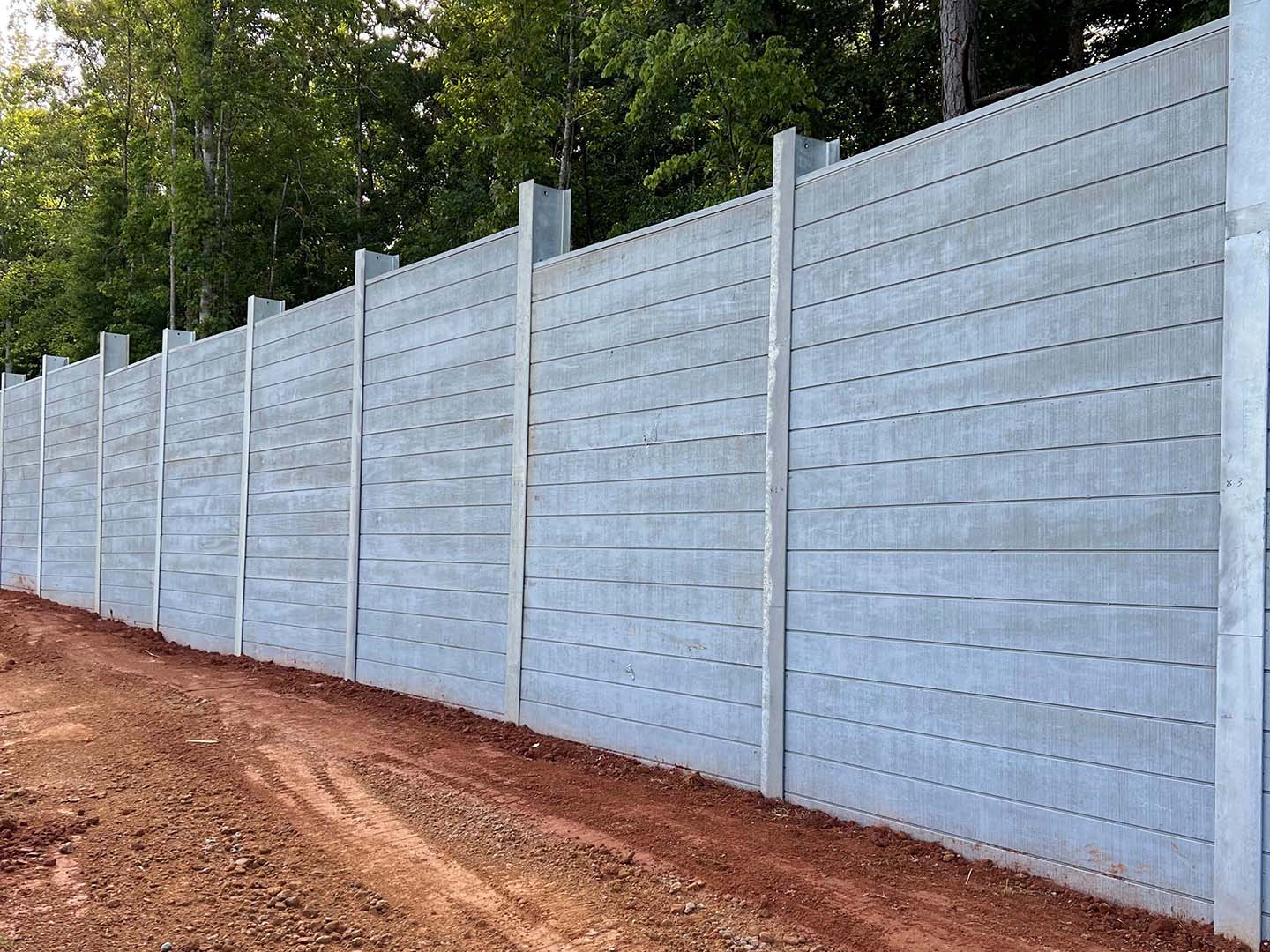 Professional Concrete Fencing services - Commercial concrete contractors in DeSoto, TX specializing in concrete fencing, concrete walls, property fencing