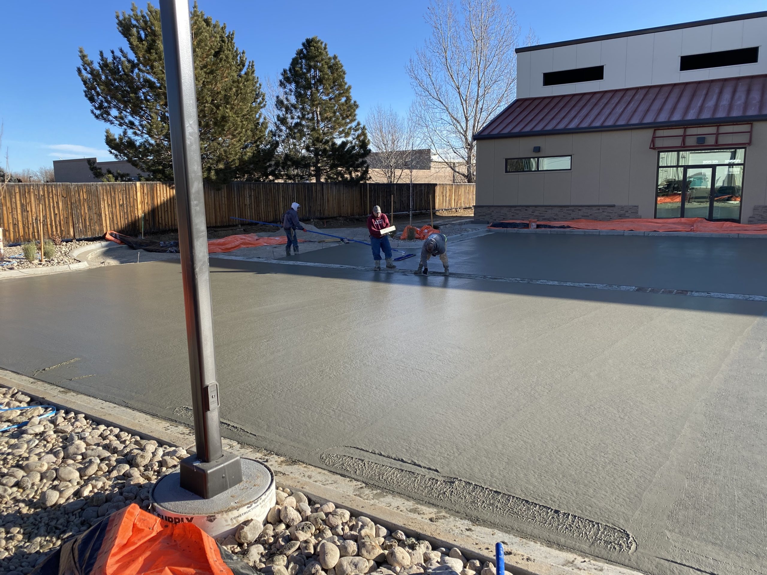 Professional Parking Lot Construction services - Commercial concrete contractors in DeSoto, TX specializing in parking lot construction, commercial parking, parking lot paving