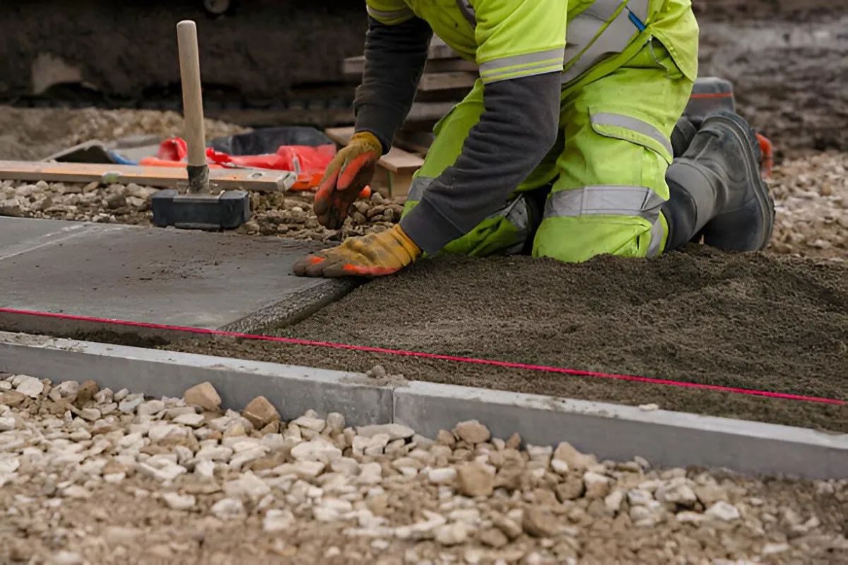 Professional Retail Concrete services - Commercial concrete contractors in DeSoto, TX specializing in retail concrete, shopping center concrete, storefront paving